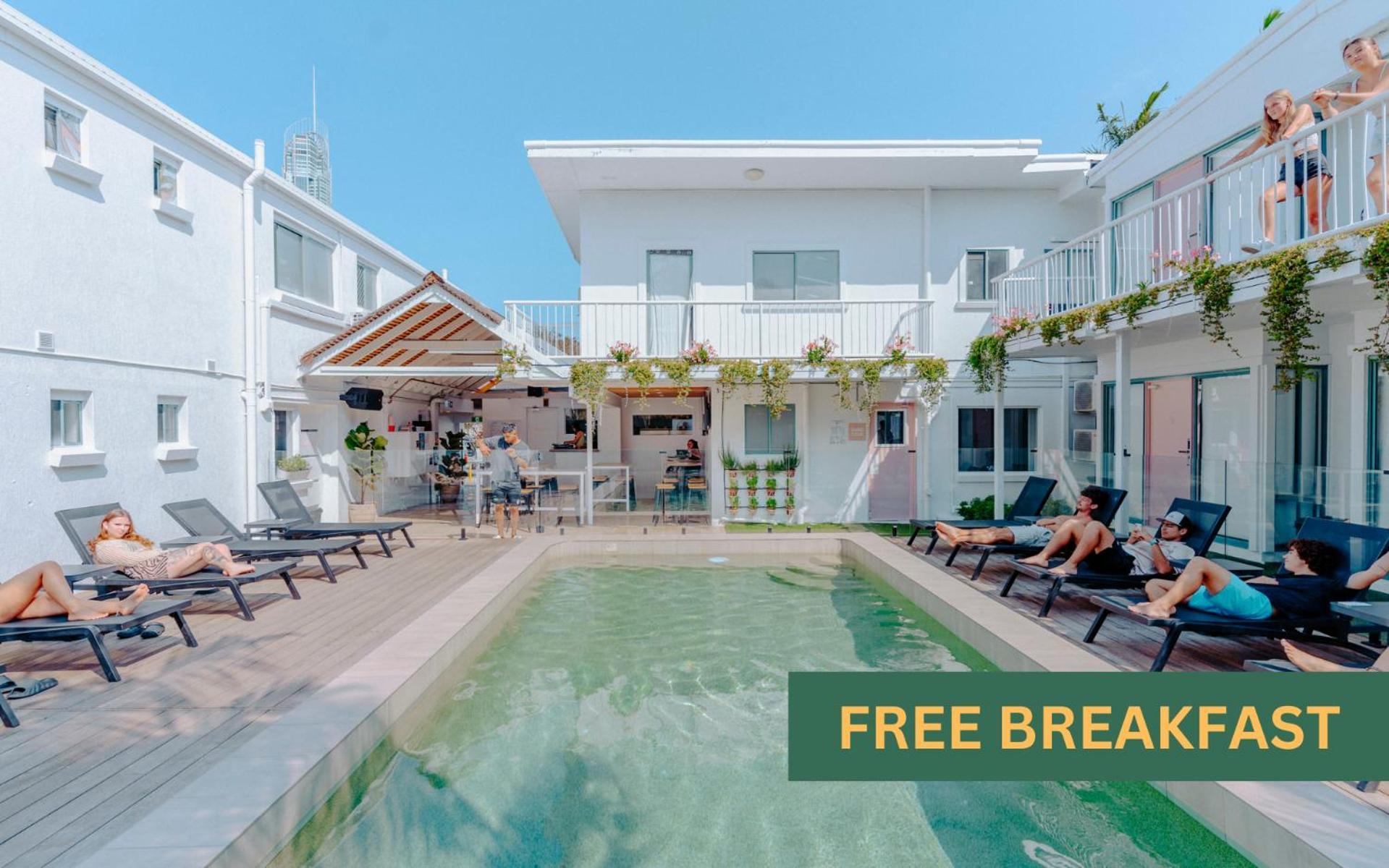 Surf Inn Boutique Backpackers - Free Breakfast Gold Coast Exterior foto